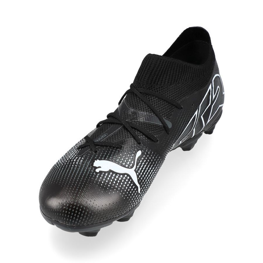 PUMA Future 7 Match FG/AG Eclipse - Noir/Blanc Enfant