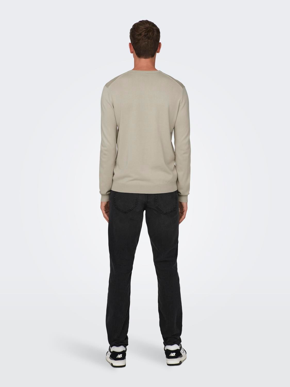 ONSWYLER Pullover Silver Lining