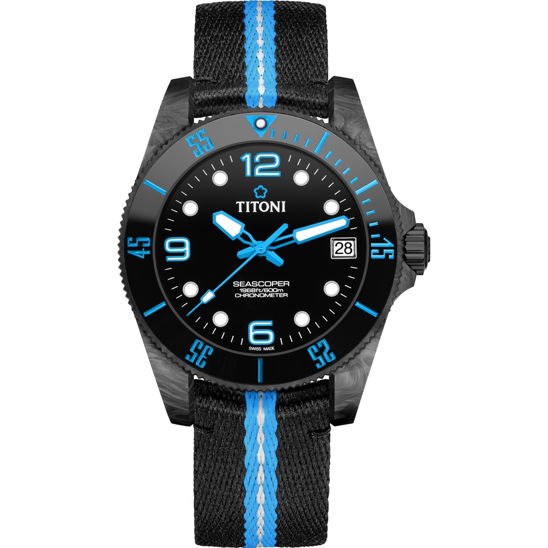 Titoni Seascoper 600 CarbonTech Manufacture Chronometer