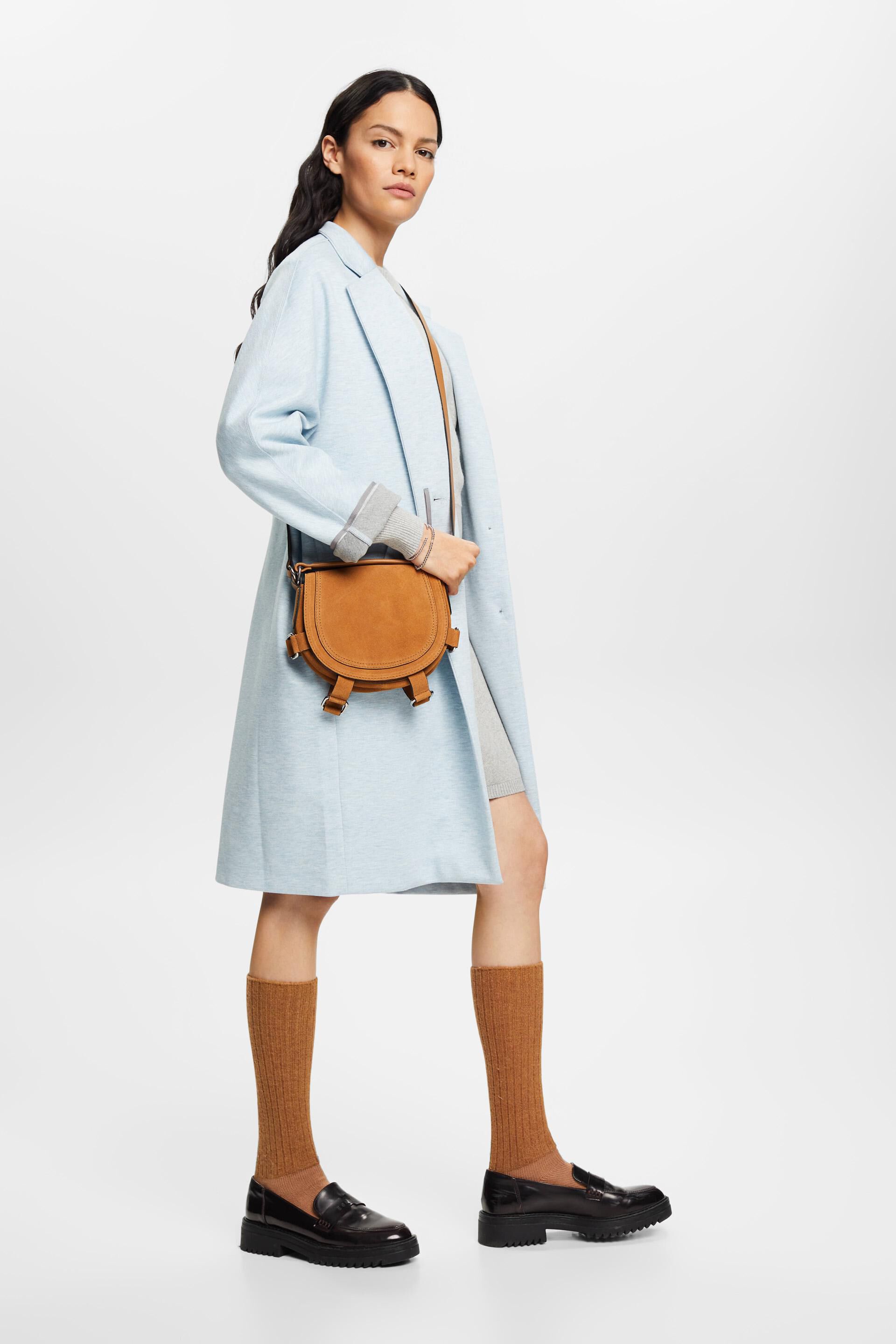 Manteau en jersey double face