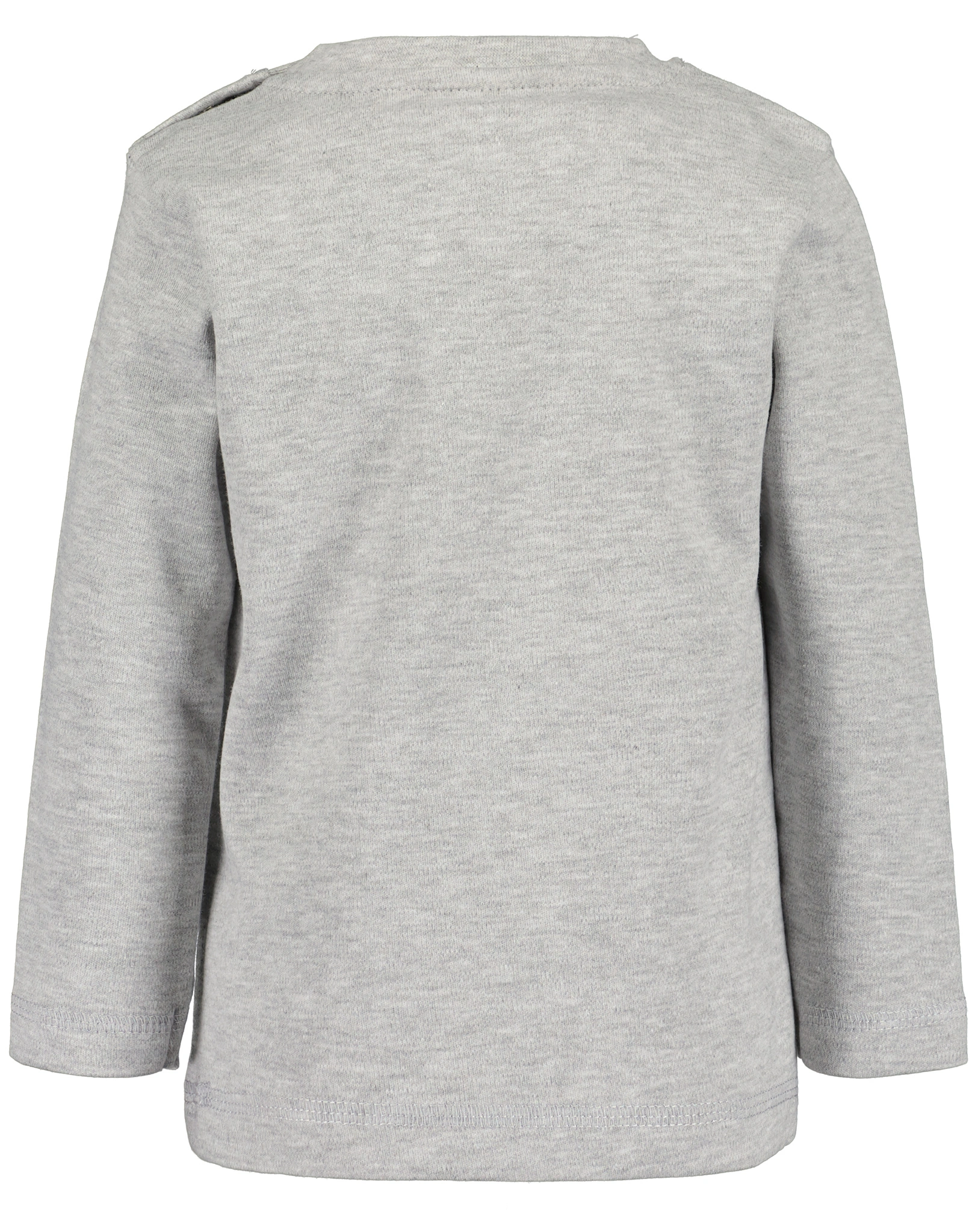 Langarmshirt HAPPY PENGUIN in nebel melange