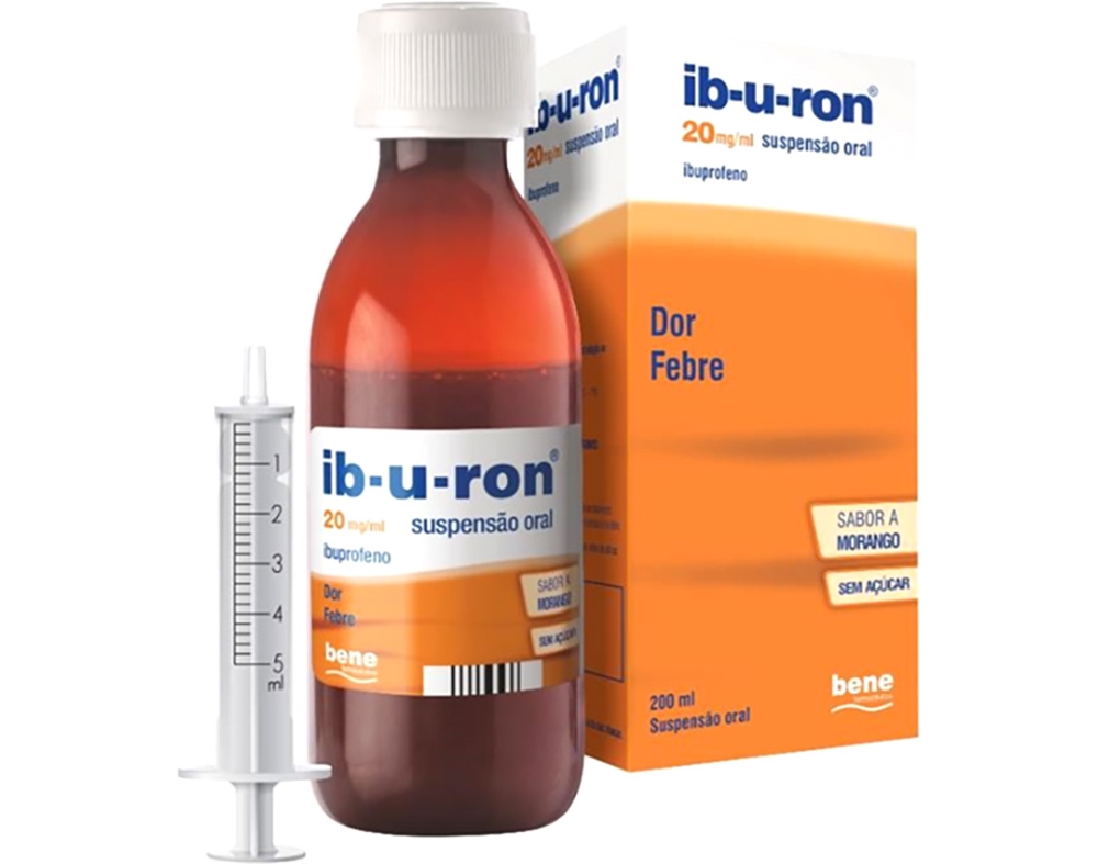 SUSPENSÃO IB-U-RON ORAL 20MG/20ML 200ML