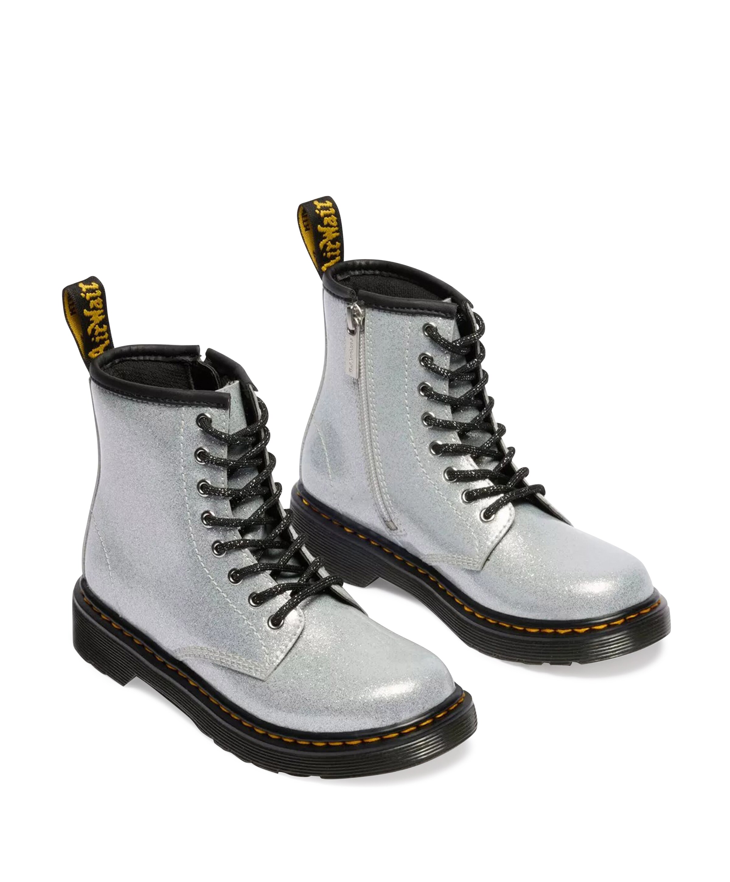 Dr. Martens 1460 J 8 Eye meisjes boots zilver