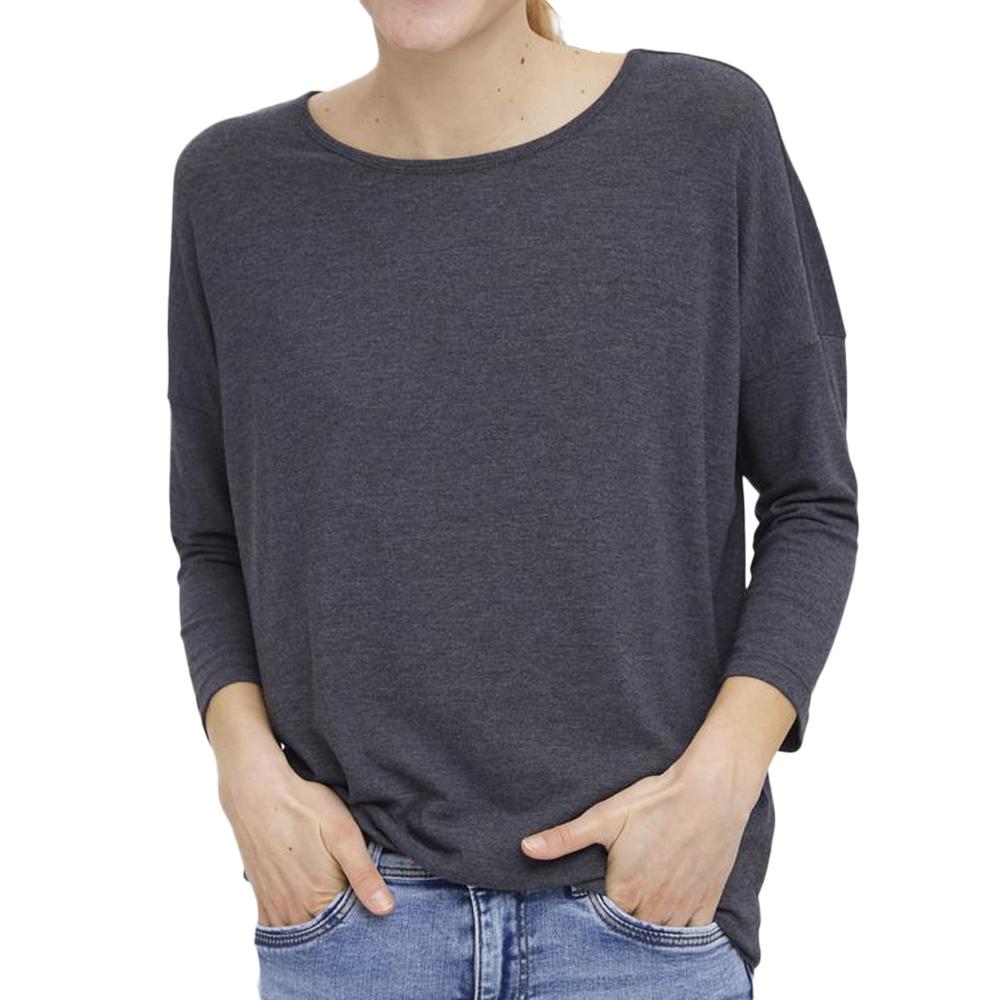 Vero Moda T-Shirt Gris Femme Vero Moda Carla