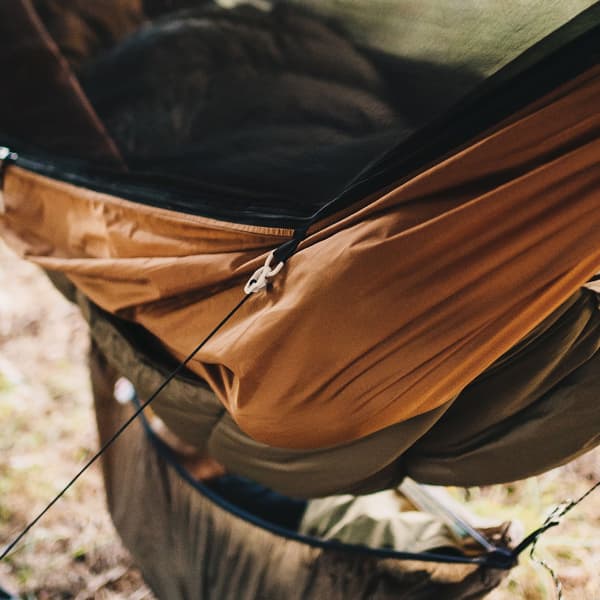 Hamac bivouac LESOVIK DRAKA GOLDEN BROWN