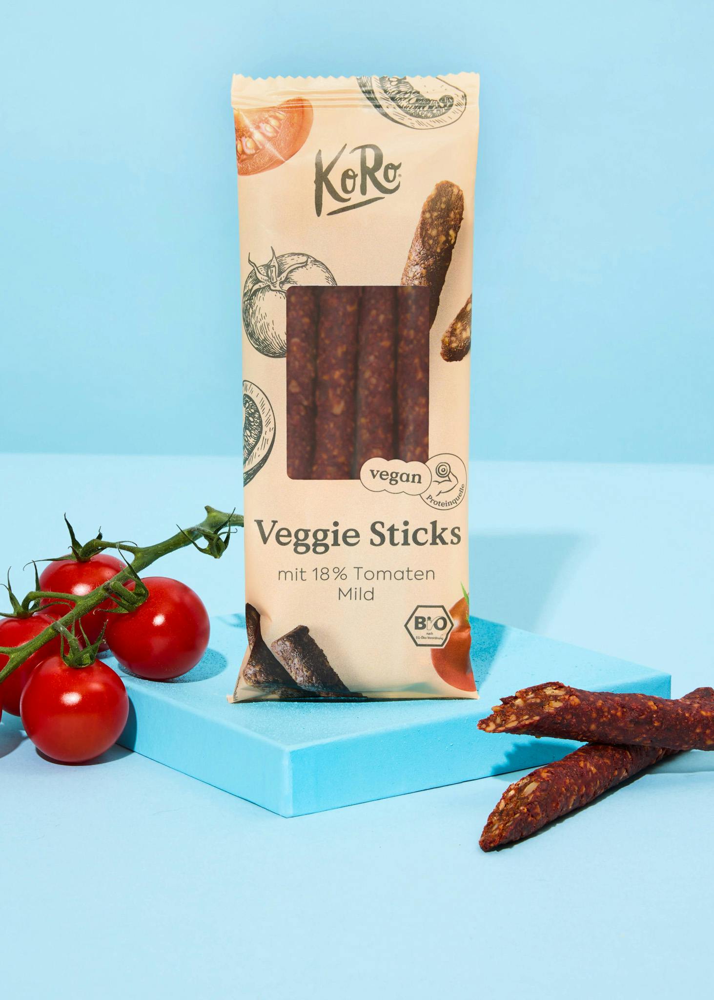 Bio Tomaten Sticks mild 80 g