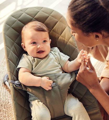 BabyBjörn Liegestuhl - Bliss - Classic+ gesteppt - Dunkelgrün