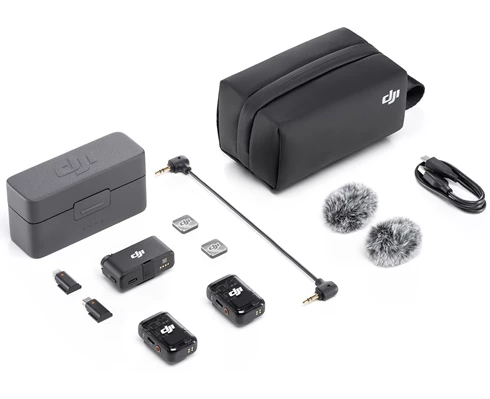 DJI Mic 2 (2 TX   1 RX   Charging Case)