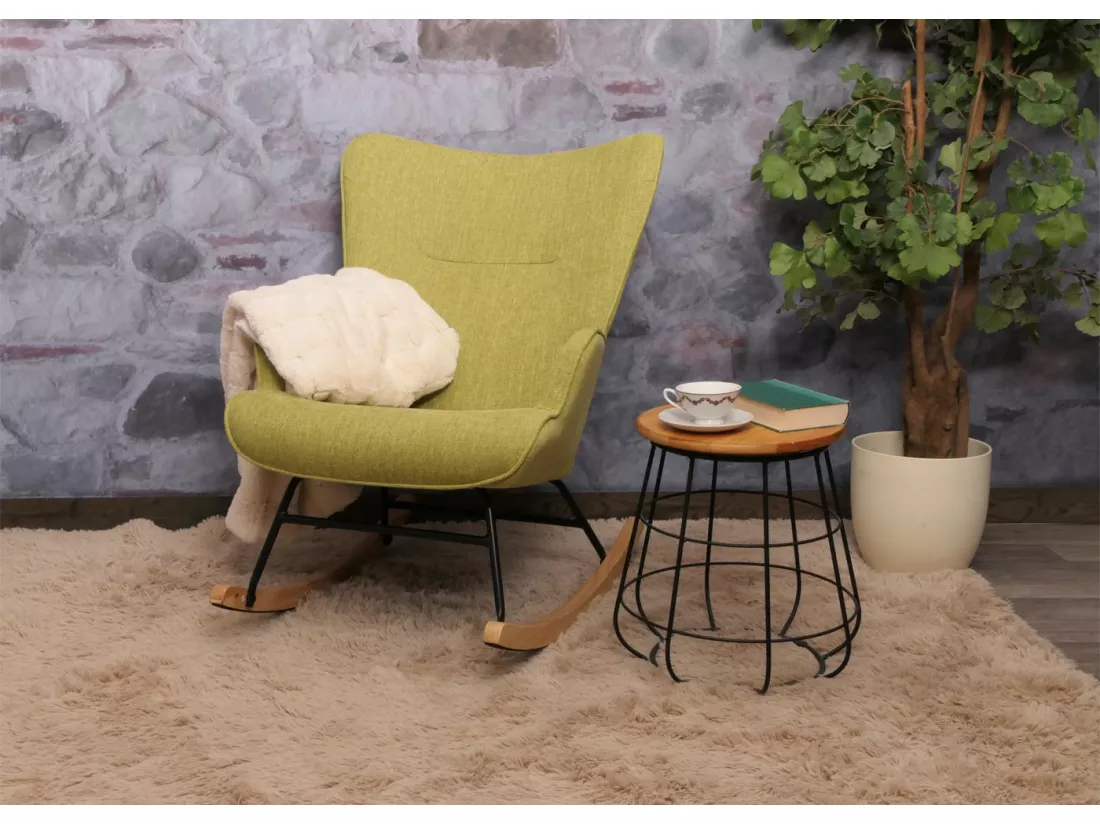 Chaise à bascule MCW-N14, vert