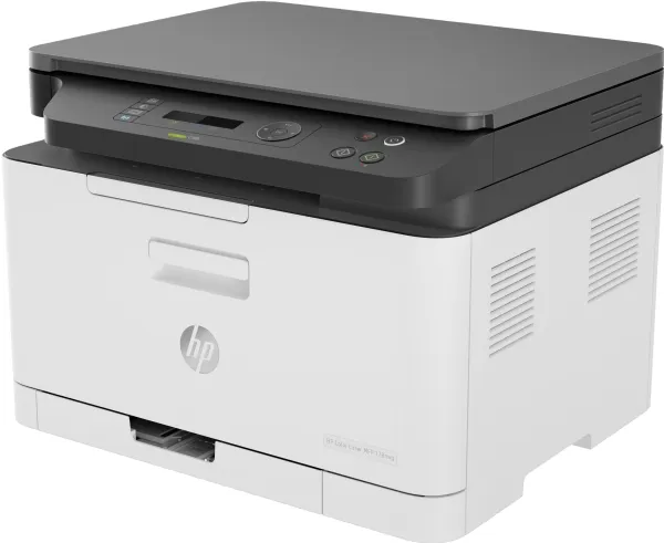 HP Color Laser MFP 178nw - Multifunktionsprinter - farve - laser - A4 (210 x 297 mm) (original) - A4/Letter (medie) - op til 18 spm (kopiering) - op til 18 spm (udskriver) - 150 ark - USB 2.0, LAN, Wi-Fi(n)