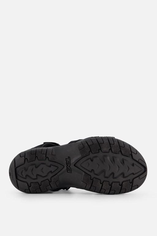 Teva Tirra Sandalen zwart Textiel
