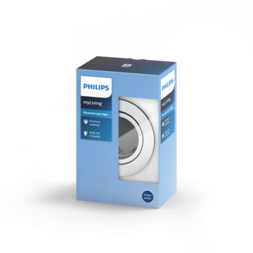 Philips Donegal inbouwspot nikkel 230V