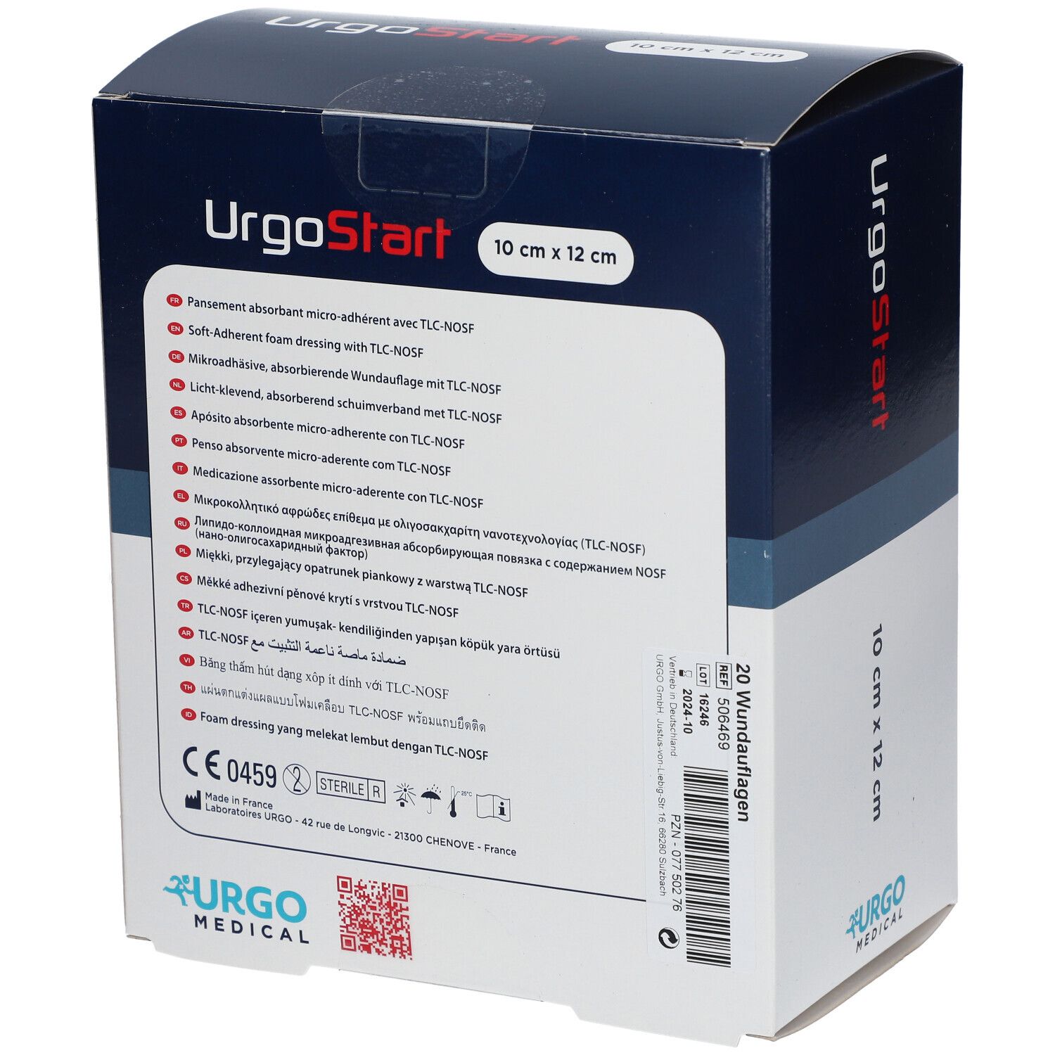 URGOSTART 10X12CM