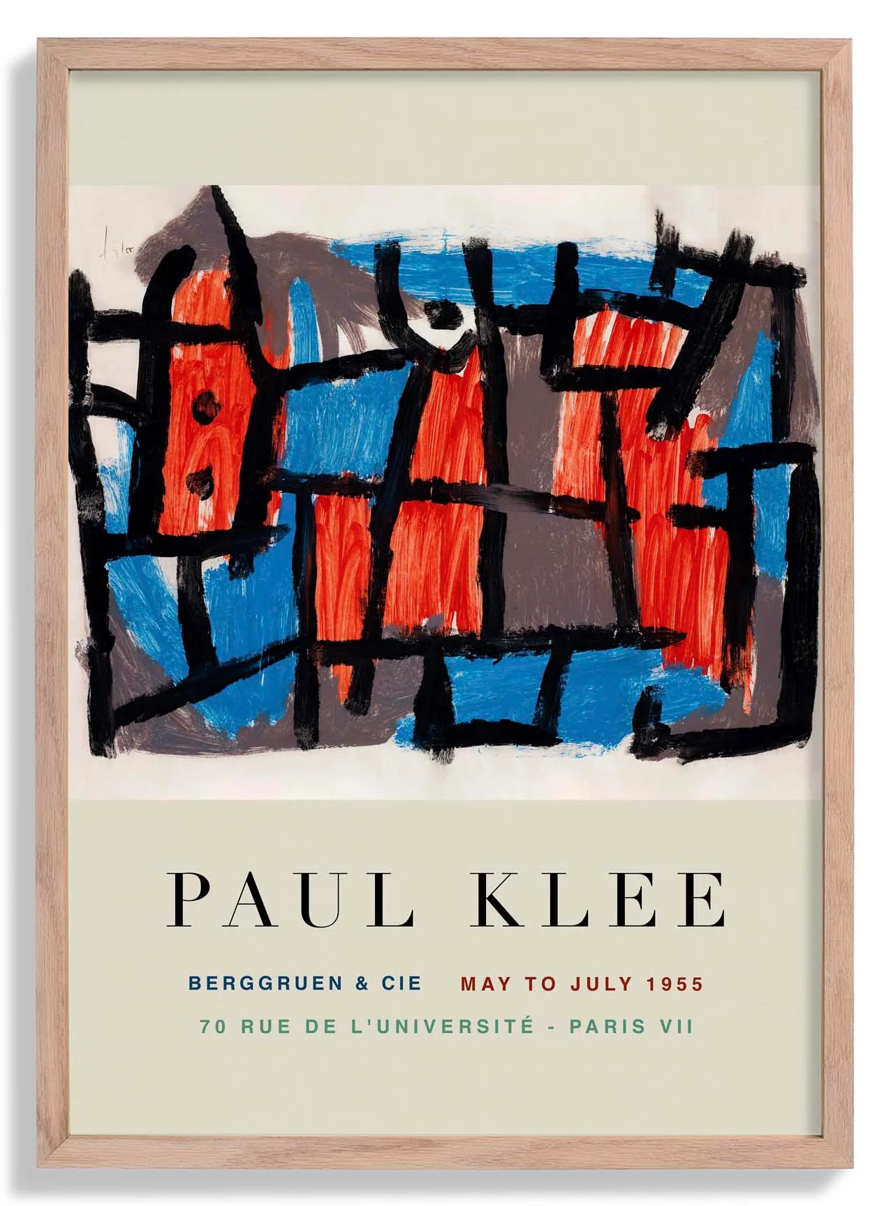 Paul Klee Die Stunde vor der Nacht Kunstausstellung