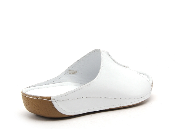 Andrea conti mules et sabots plats femme 0027423 blanc
