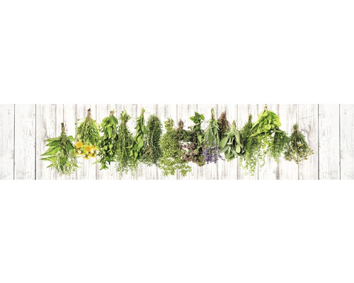 Keukenachterwand mySpotti Splash Hangende Kruiden 2800 x 600 mm SP-F2-1260