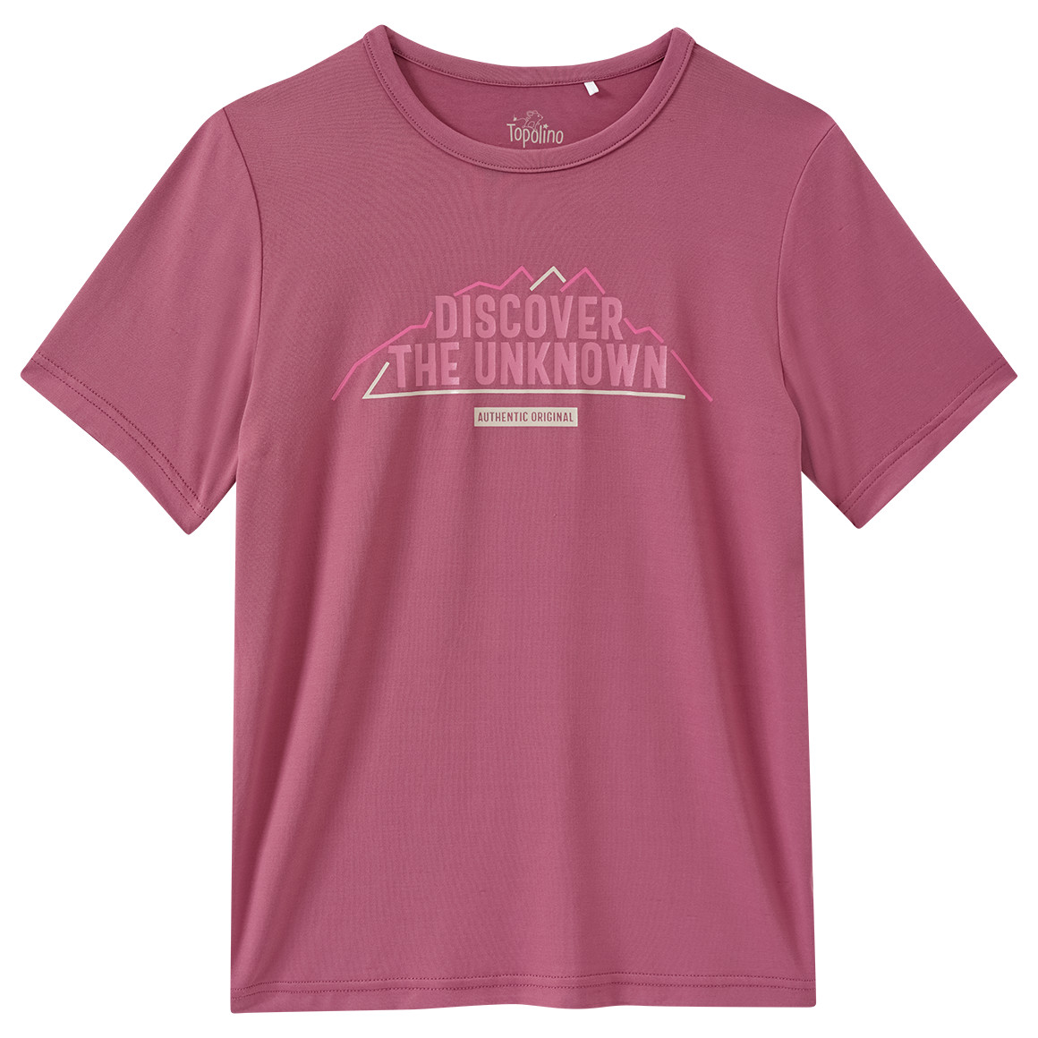 Topolino Mädchen T-Shirt mit Berg-Motiv beere