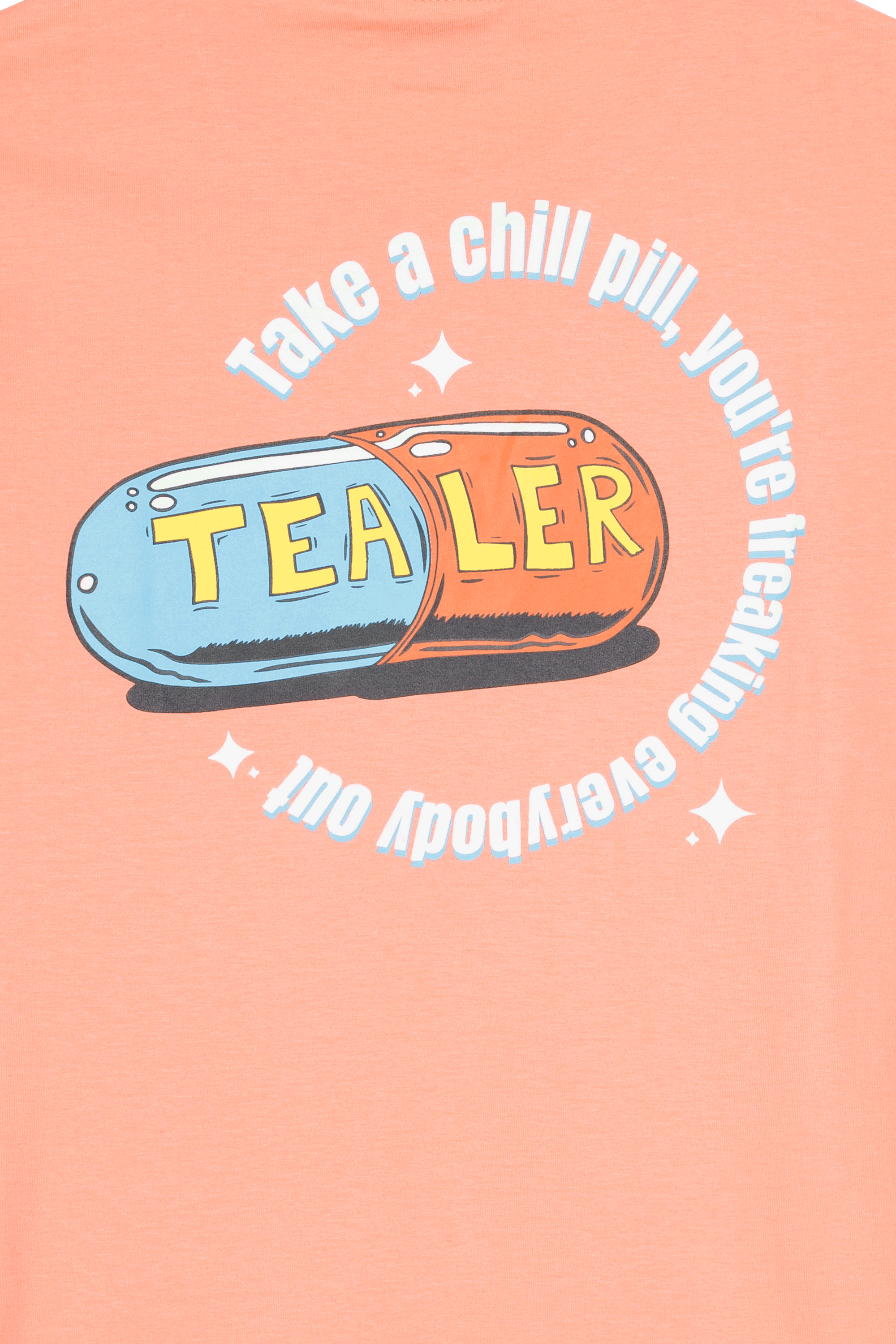 TEALER T-shirt TS CHILL PILL Rose