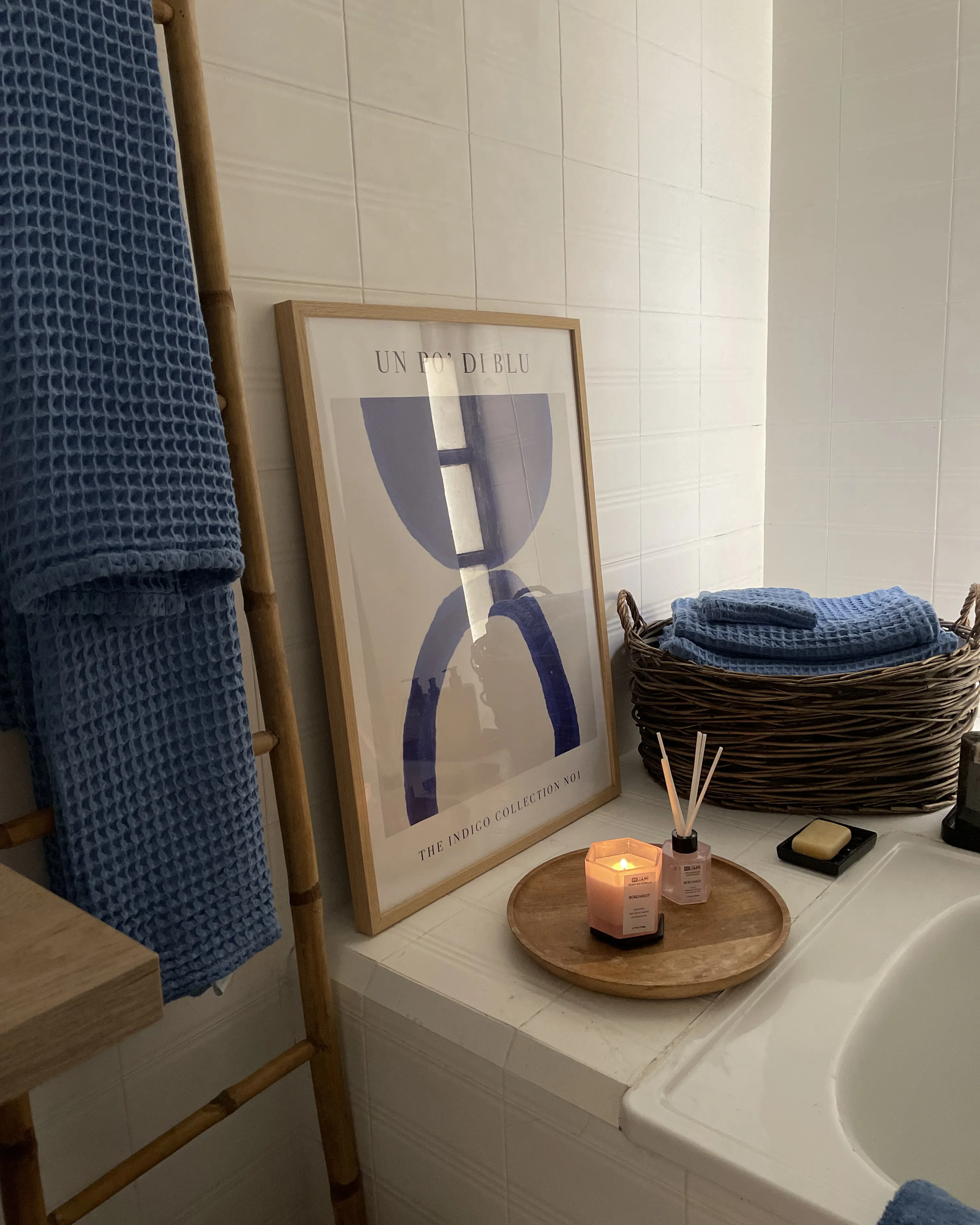 Geurkaars met geurstokjes CLASSY TINT Soja wax Fruitige geurnoten