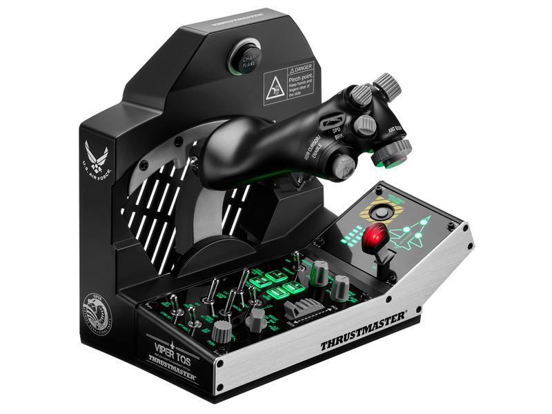 Thrustmaster Joystick Viper TQS Mission Pack Schubhebel und Steuerungspanel für Windows PC