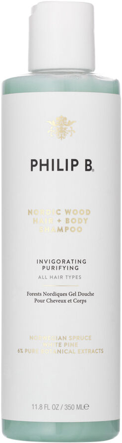 Philip B Nordic Wood Hair & Body Shampoo 350 ml.