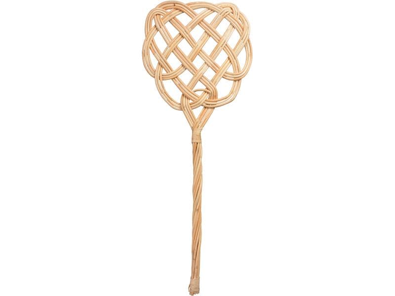 Esschert Design Teppichklopfer aus Rattan Nature Teppichklopfer