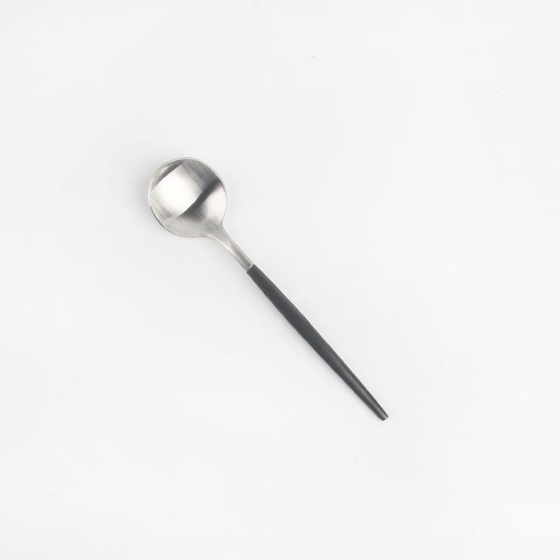 Hashi - Lepel / Vork / Mes / Dessertlepel van roestvrij staal