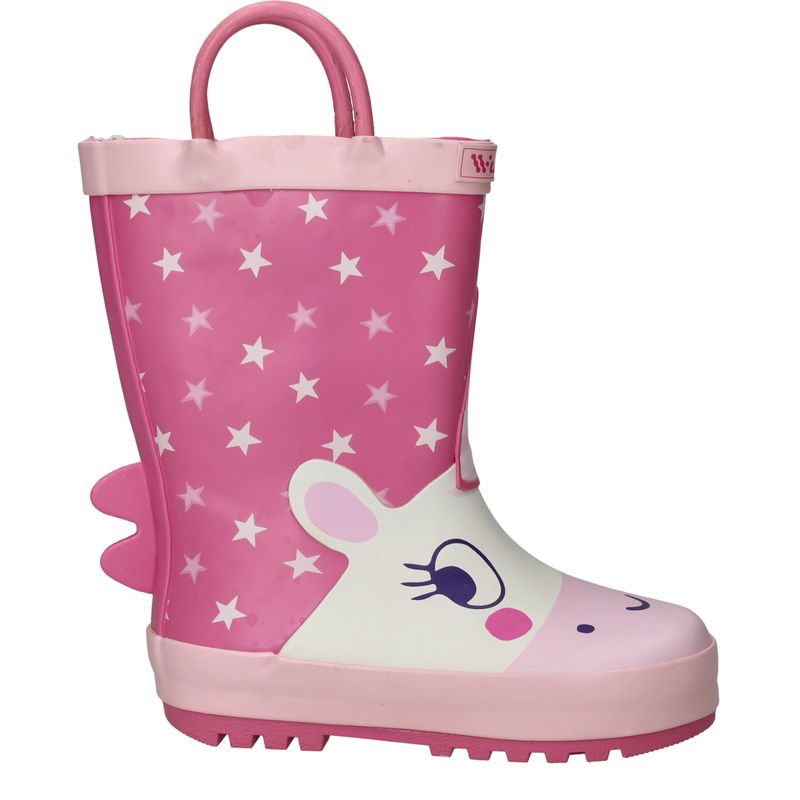 WINK Regenlaarzen Roze Meisjes