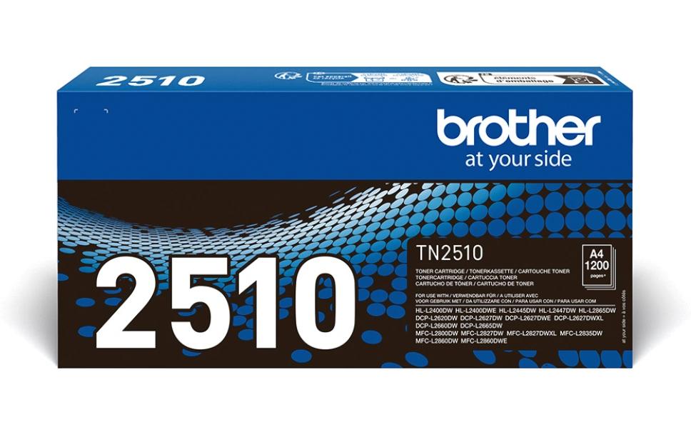 Toner TN-2510 BlackDruckerpatrone, Schwarz