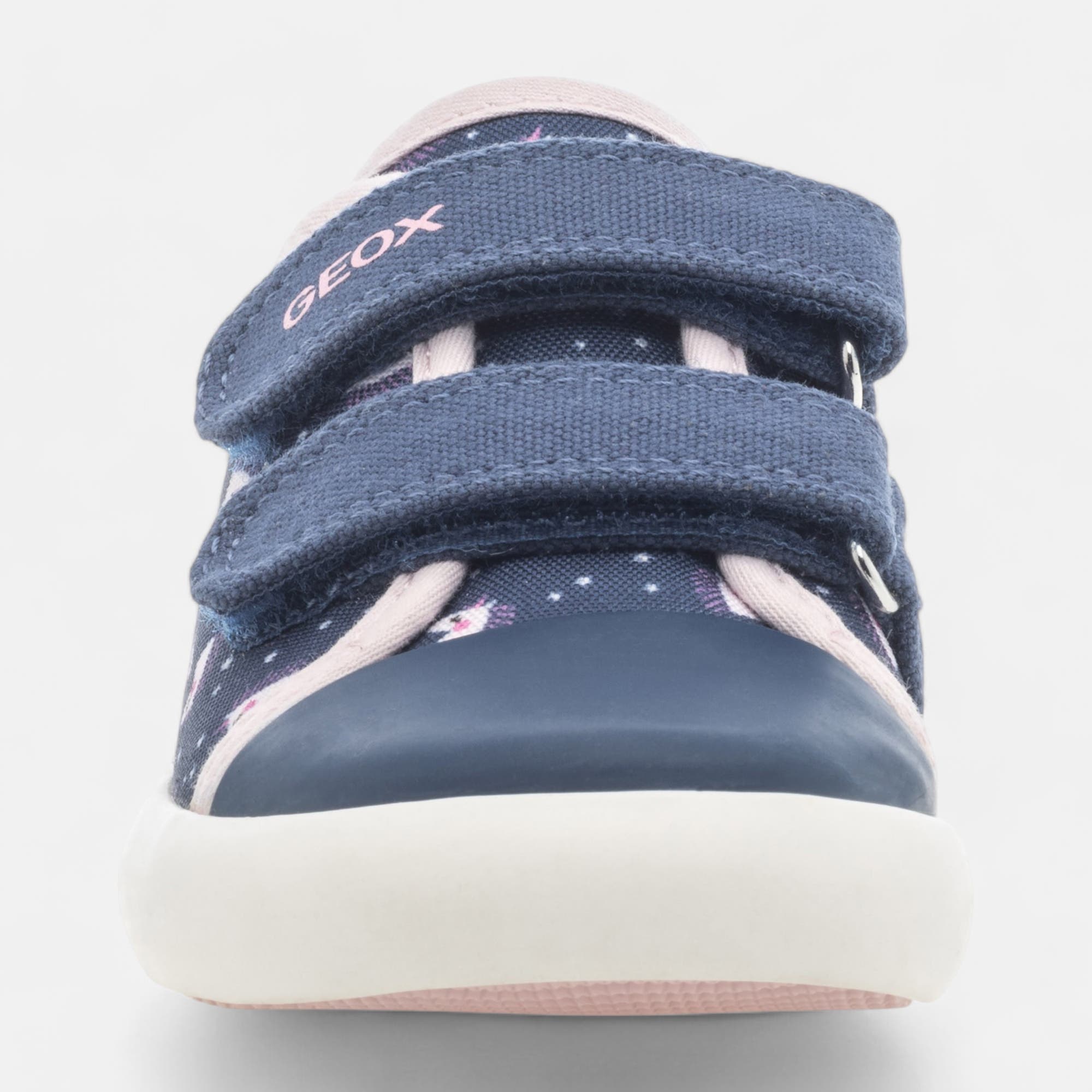 Baskets en toile Fille bleu marine
