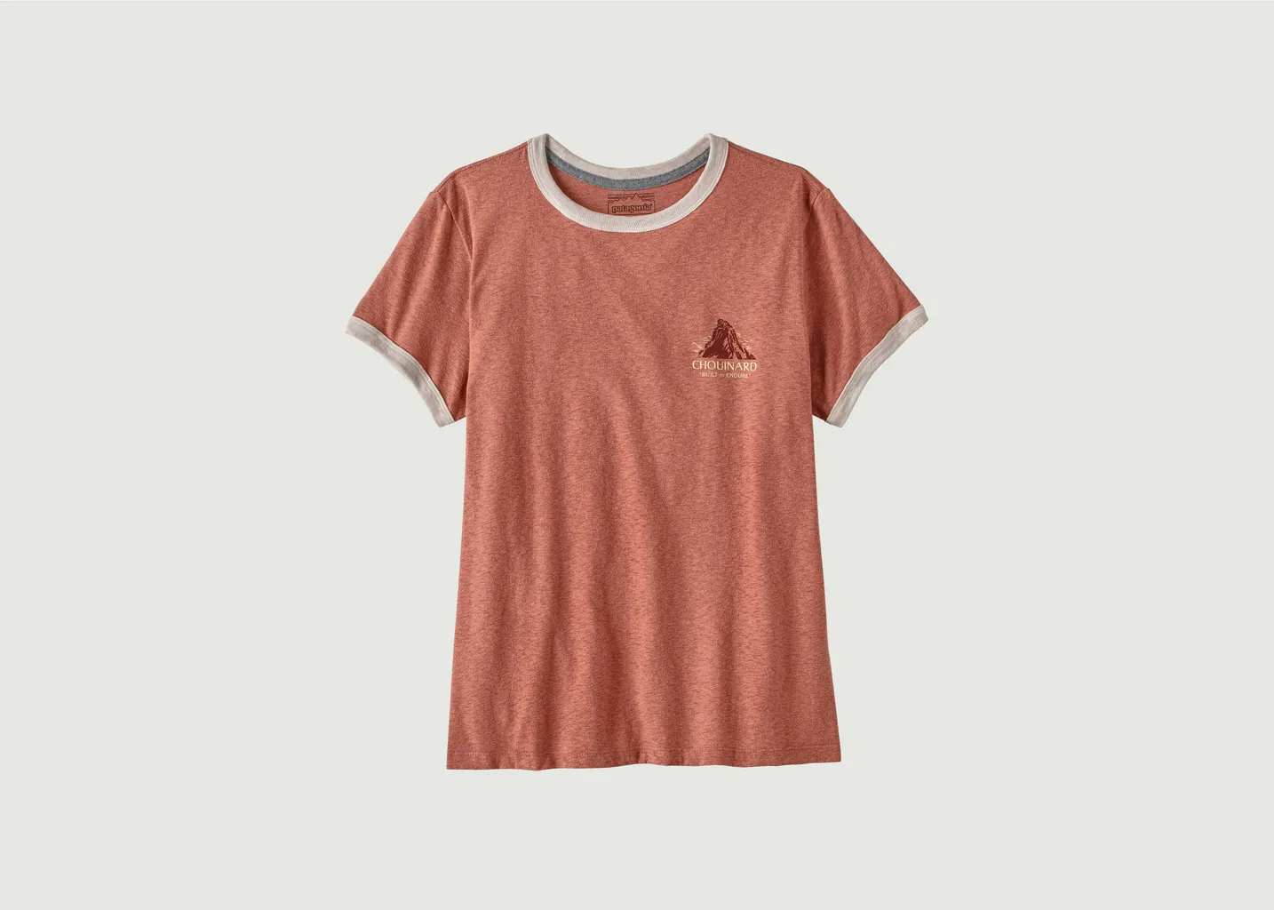T-shirt Chouinard Crest Ringer Responsibili Patagonia