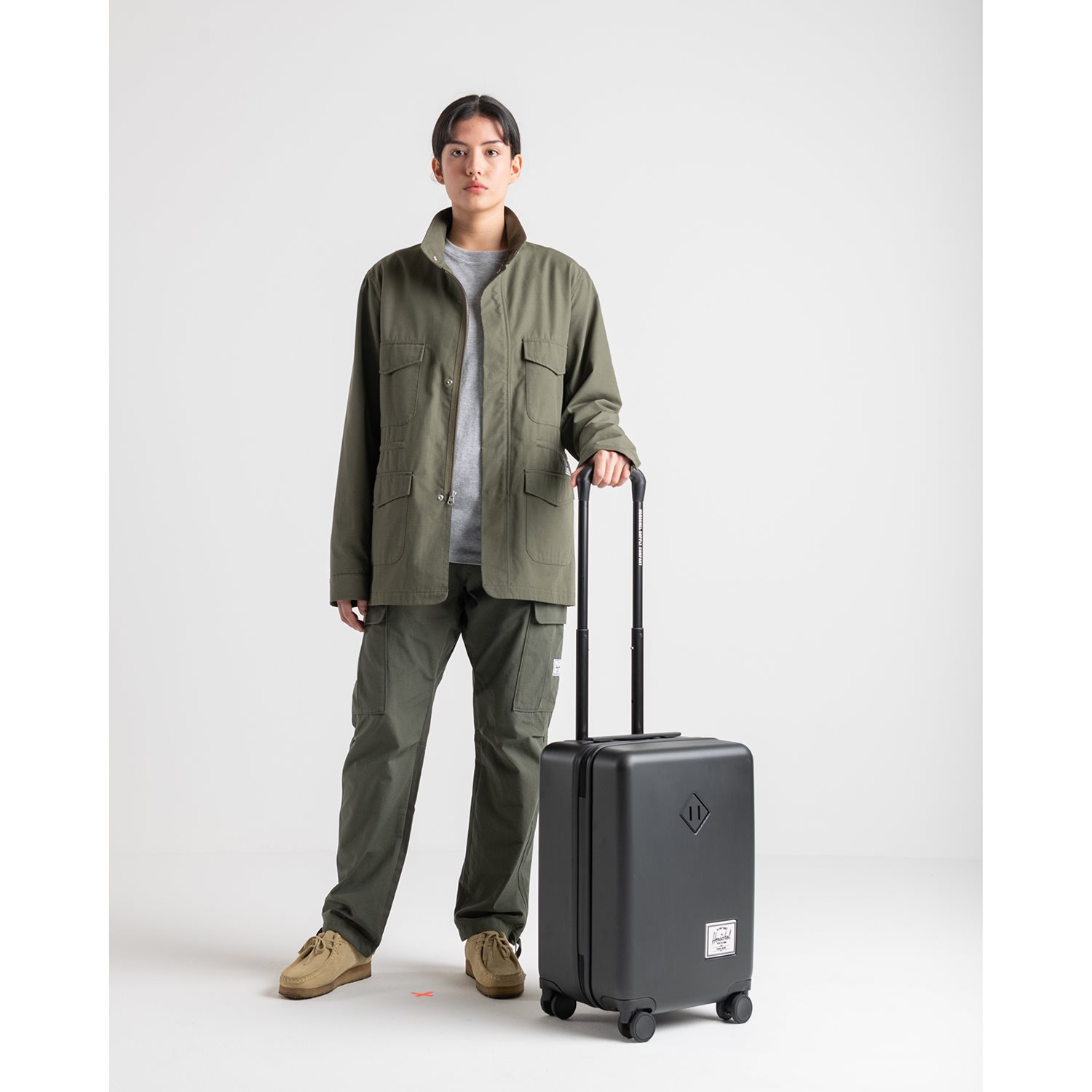 Herschel Supply Co. Heritage Hardshell Carry On Luggage nirvana