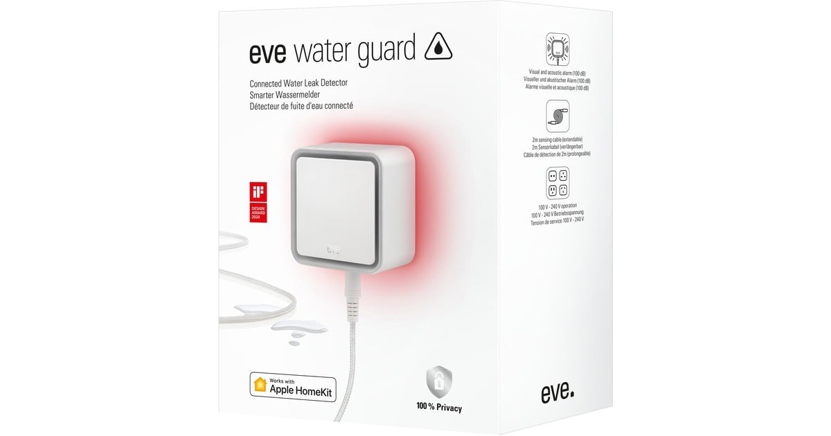 eveWater Guard watermelder  (BLE, Thread)