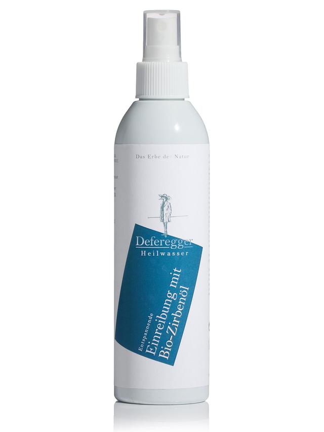 Einreibung mit Zirbenöl, 250 ml