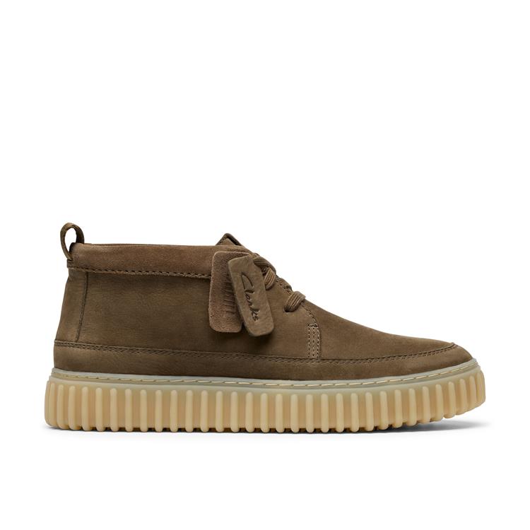 Clarks Torhill Lacehi khaki nubuck
