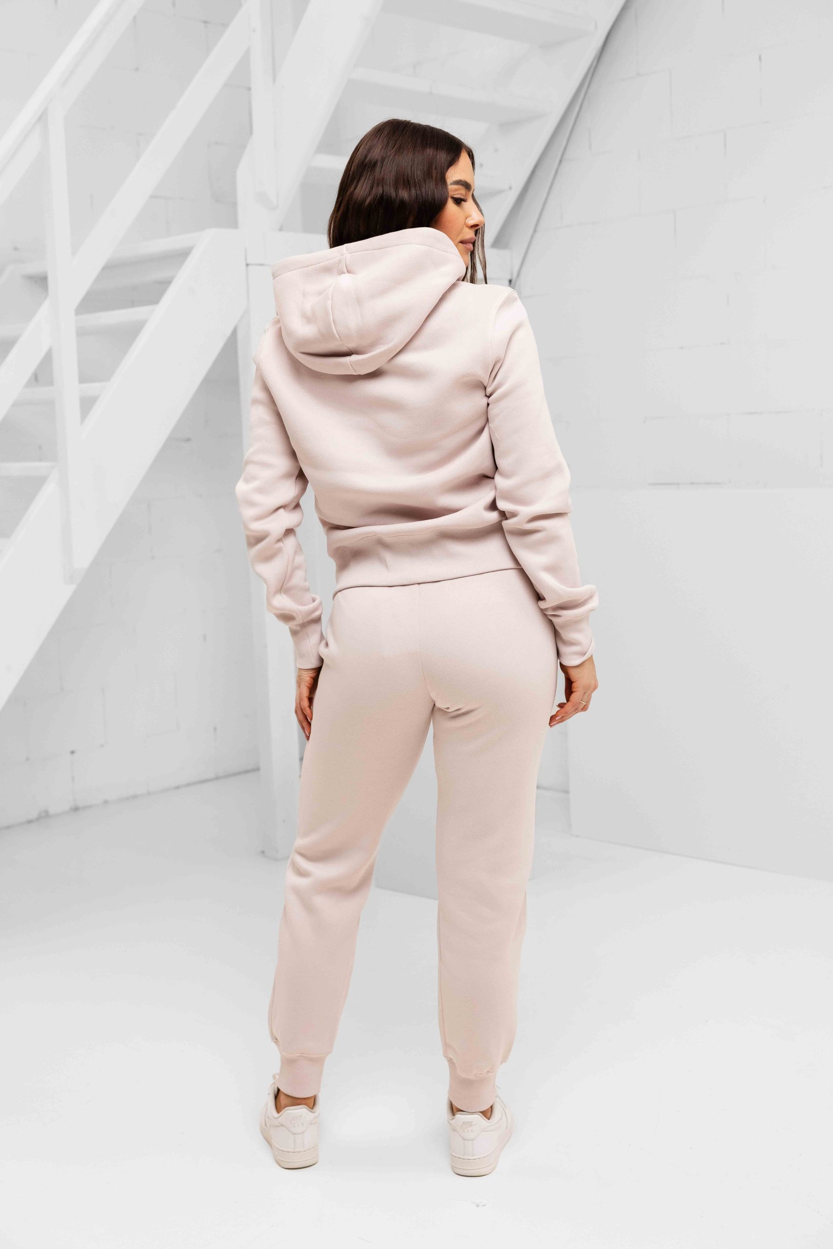 Nike Sportswear Phoenix Fleece Hoodie Dames Lichtroze