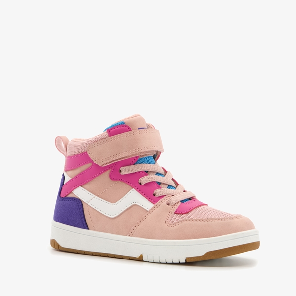 Blue Box hoge meisjes sneakers roze