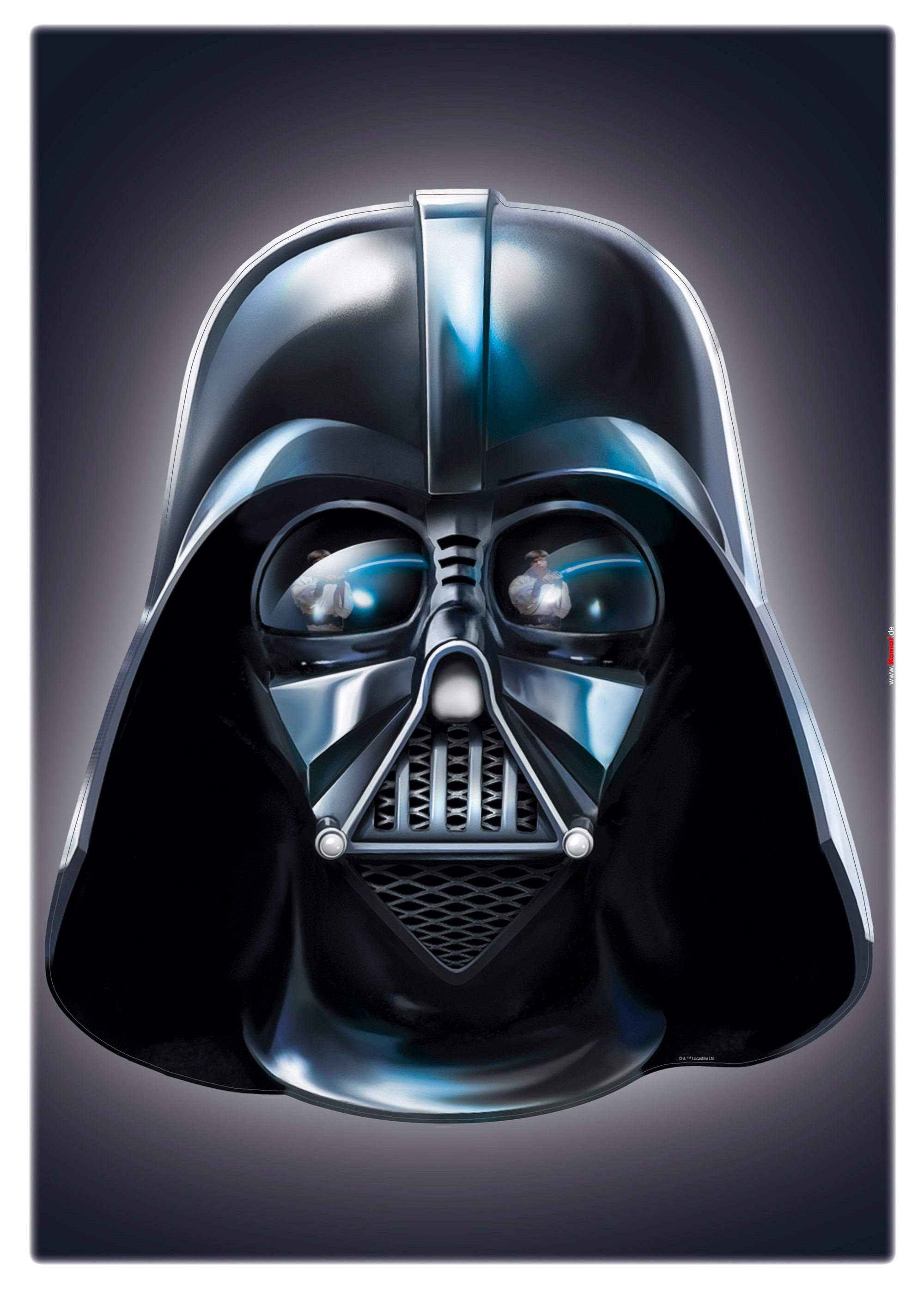 Komar Wandtattoo »Star Wars Darth Vader - Grösse 50 x 70 cm« selbstklebend, Wandsticker, Kinderzimmer