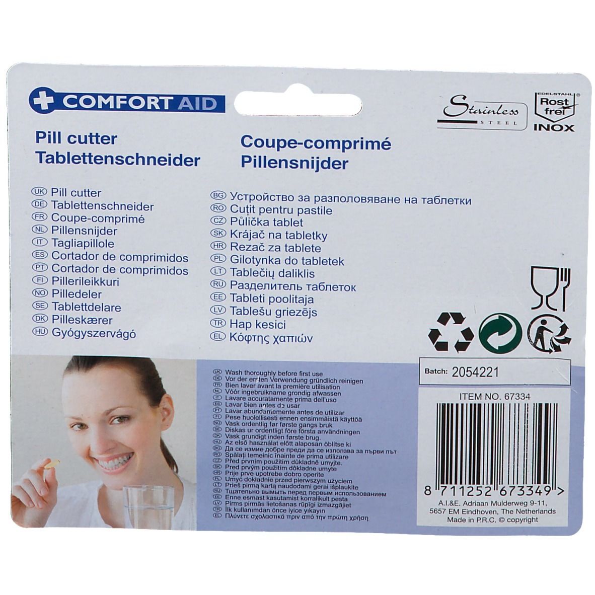 LIFETIME personal Tablettenschneider Pill Cutter