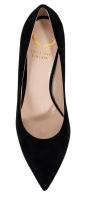 Pumps 1606 sort semsket Sort