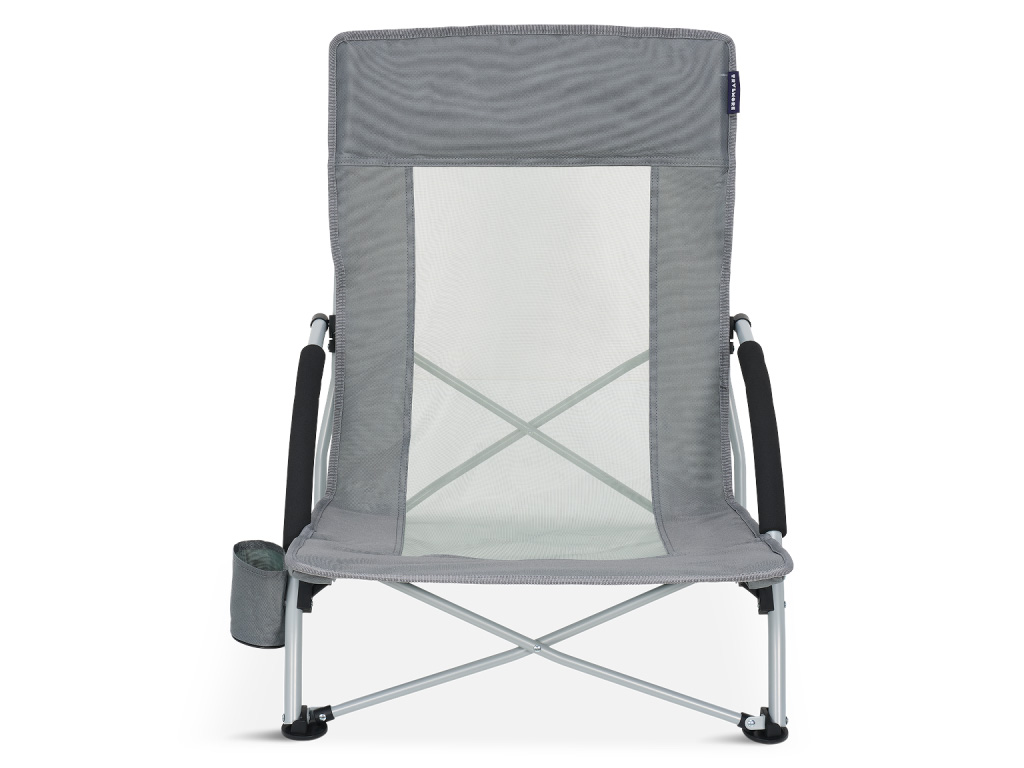 TRVLMORE Beach Chair Low strandstoel - Grey
