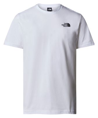 T-Shirt Manches Courtes The North Face Redbox Celebration Blanc