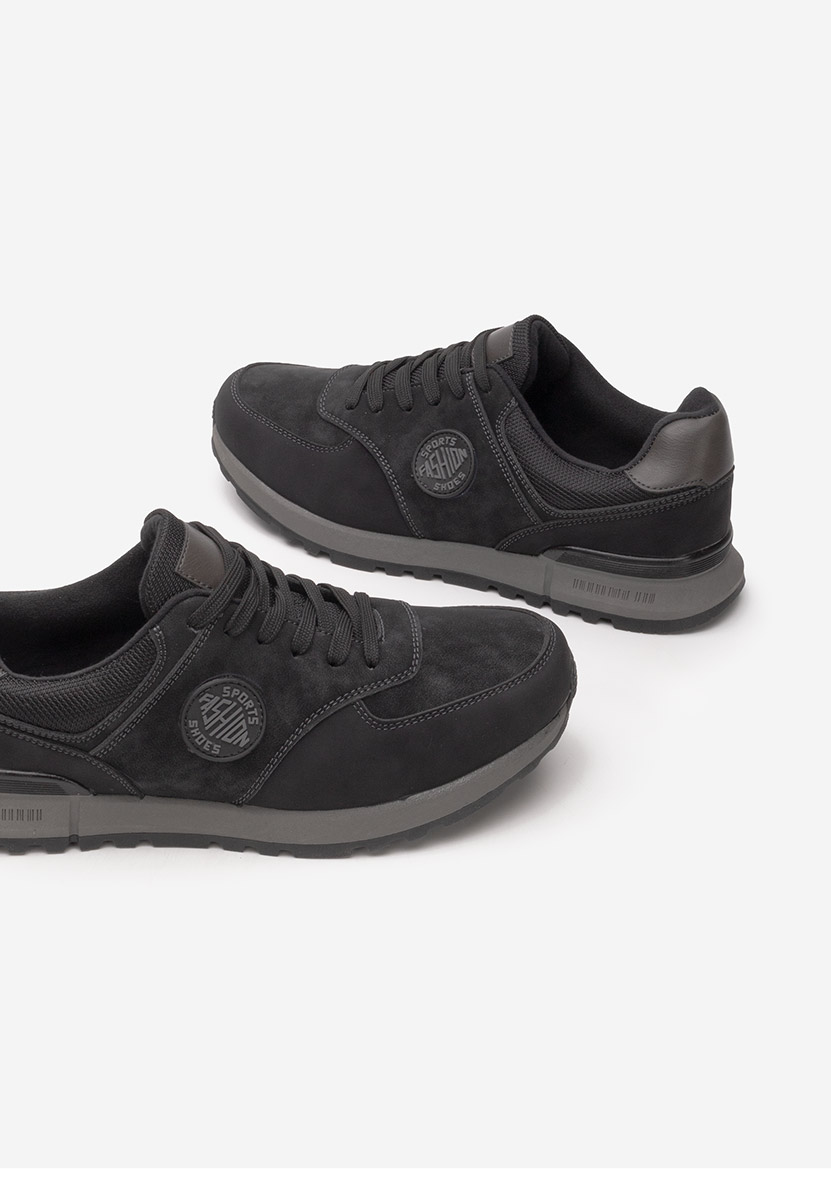 Baskets pour hommes noirs Joey