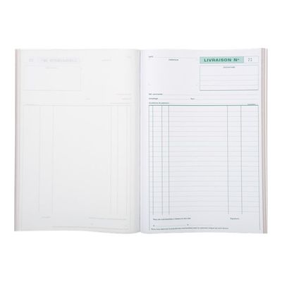 Exacompta - Manifold Carnet de livraisons - 50 tripli - A4