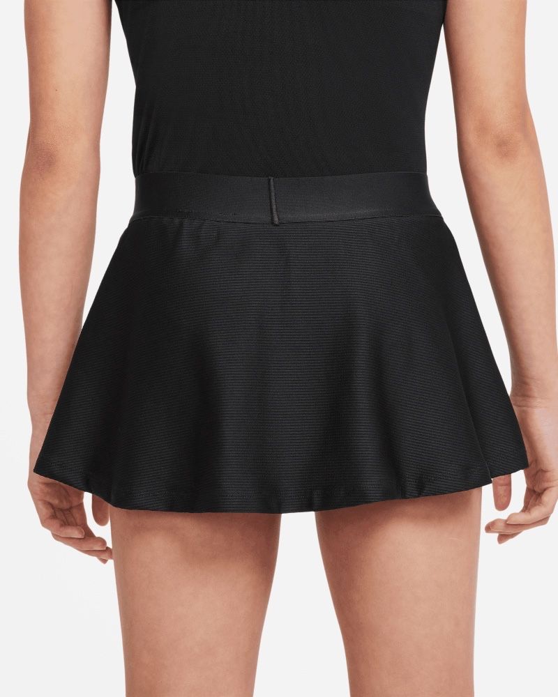 Jupe de tennis Nike NikeCourt Noir pour enfant
