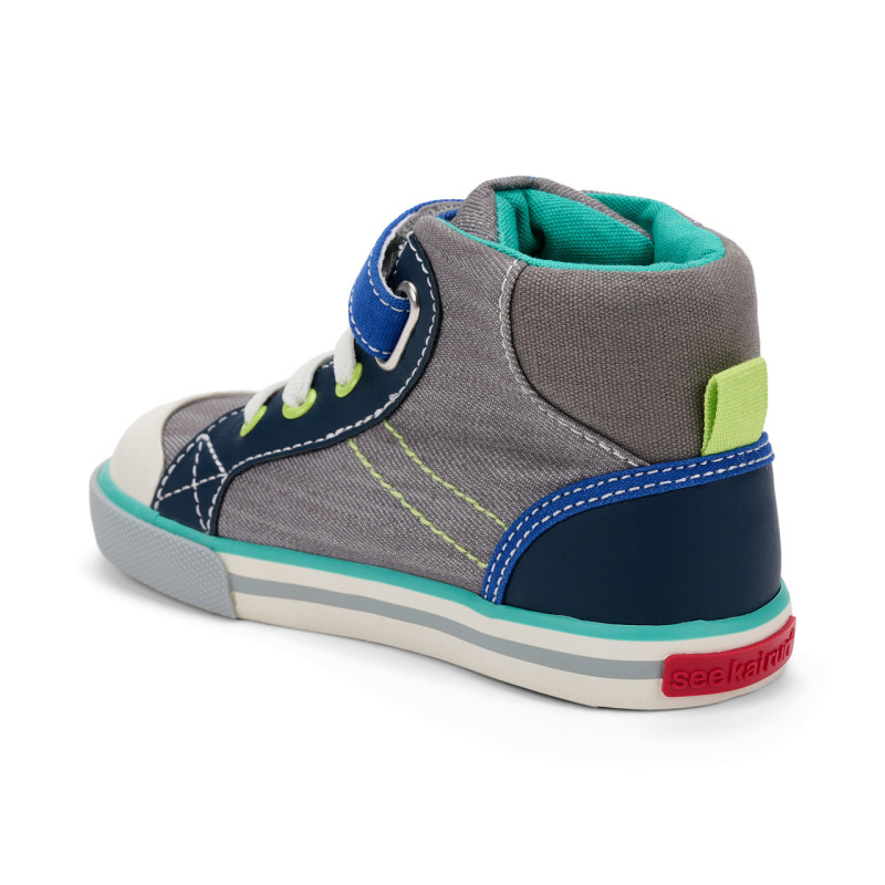 See Kai Run See Kai Run SKR Dane Gray Denim Blue
