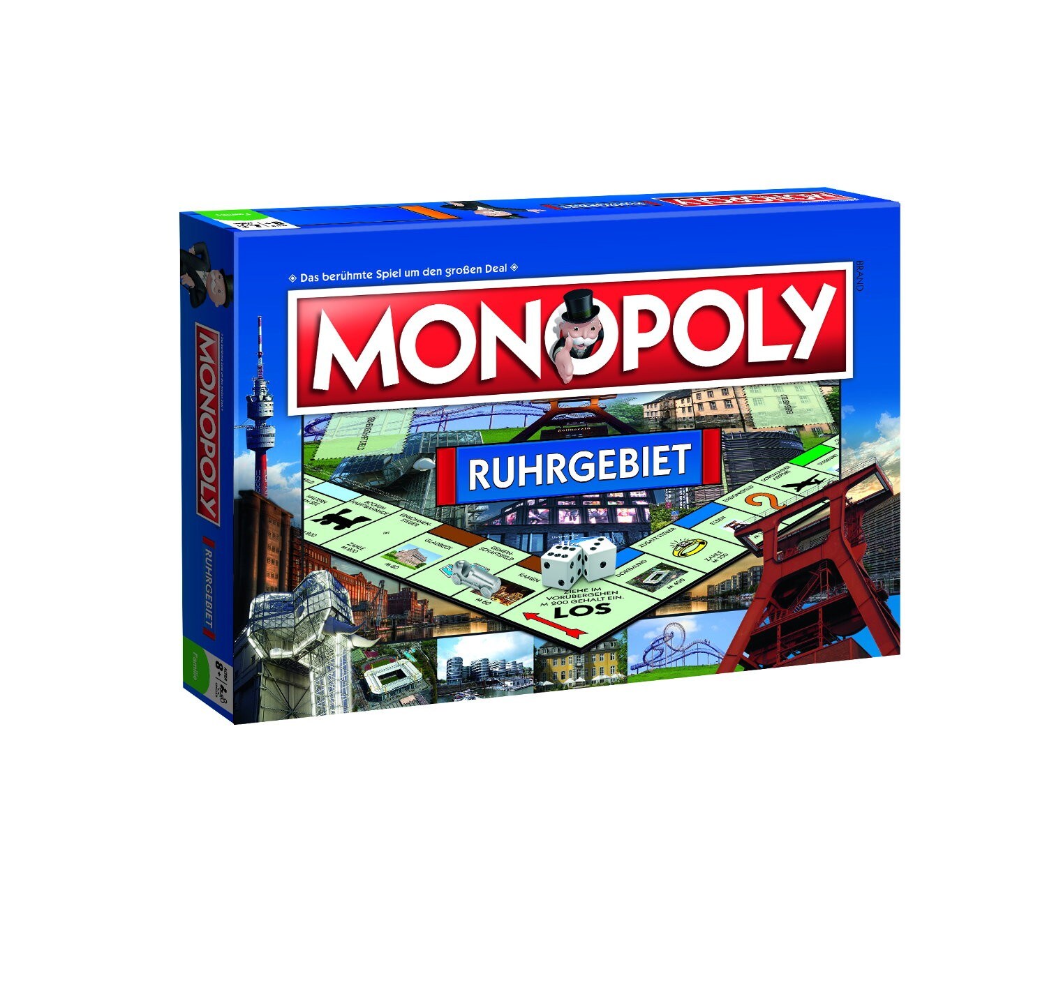 Monopoly Ruhrgebiet Stadtedition Brettspiel Gesellschaftsspiel