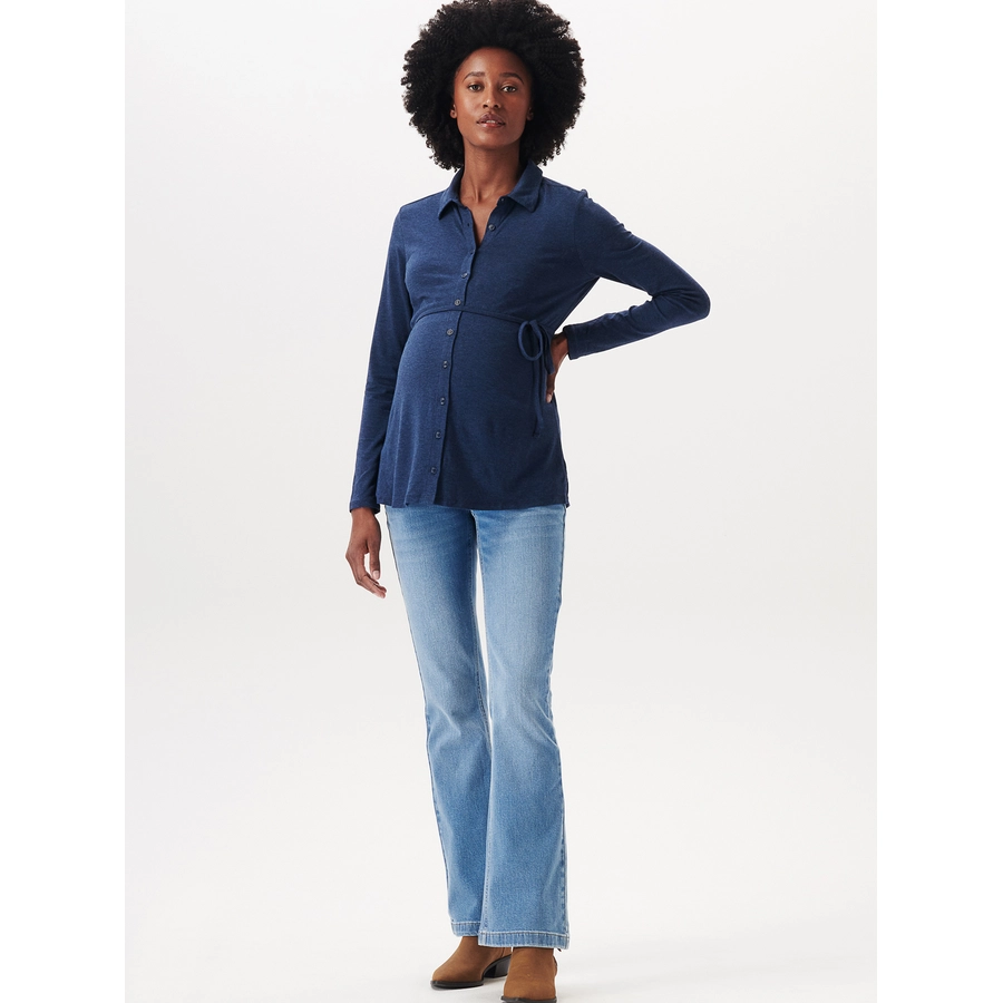Esprit Still-Shirt Dark Blue