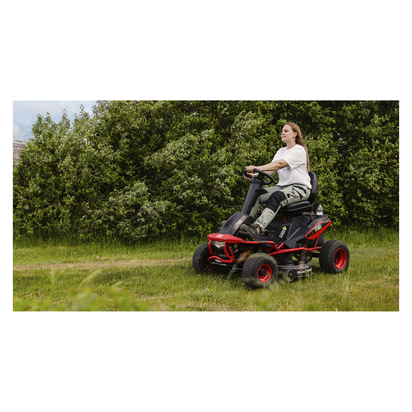 Batteridrevet plentraktor 48 V 75 Ah 96,5 cm