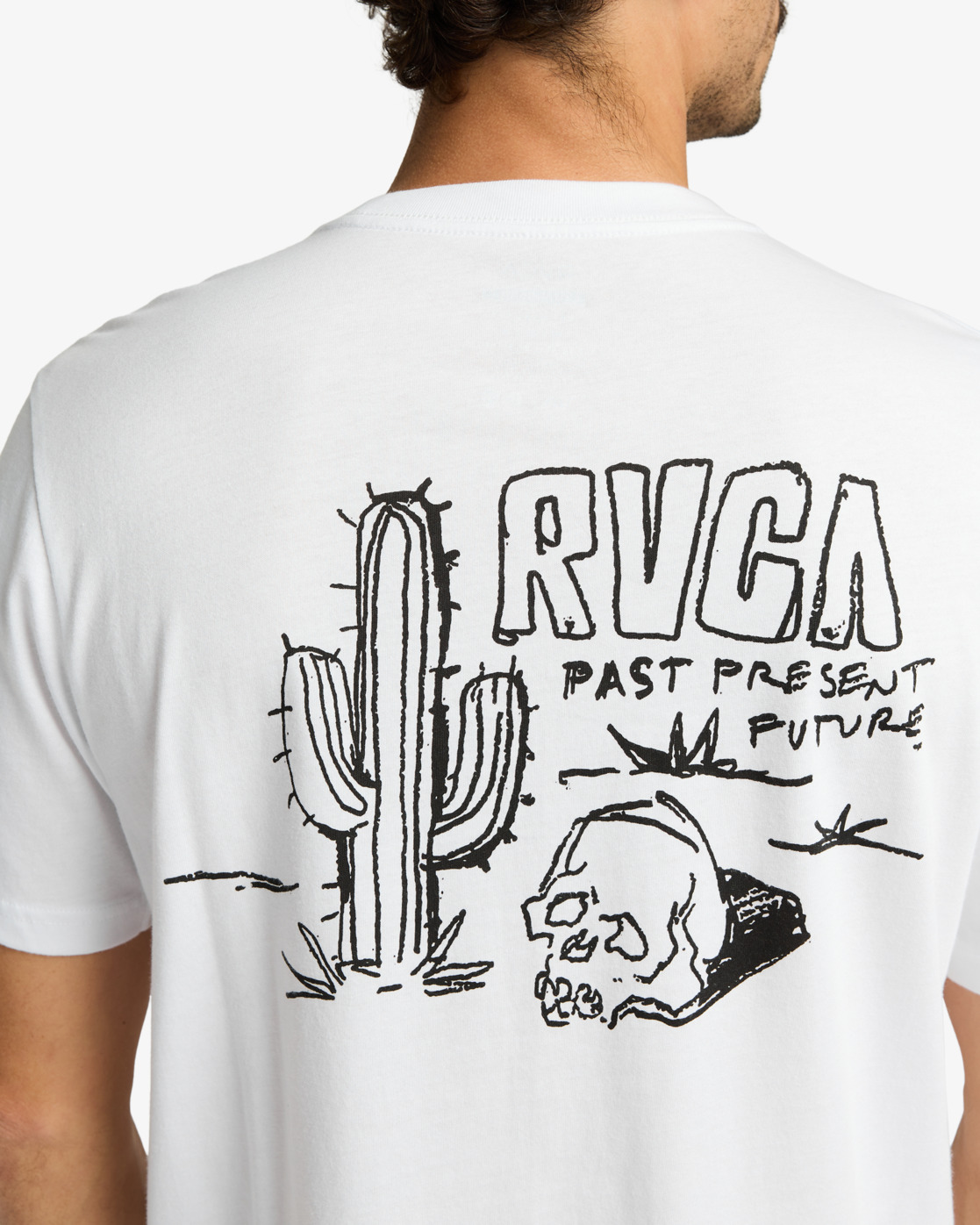 Rvca Deth Valley SS White